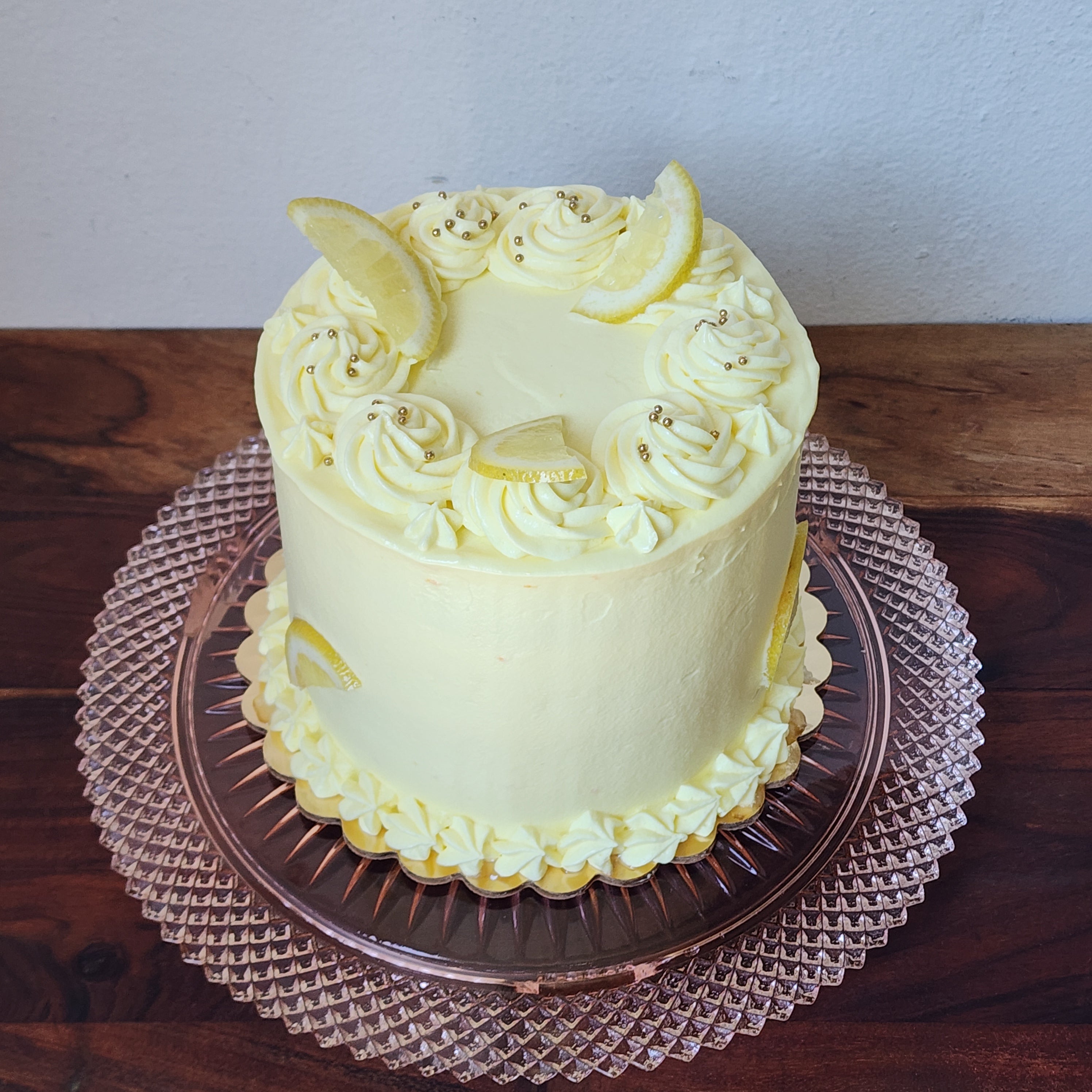 Luscious Lemon Chiffon Cake