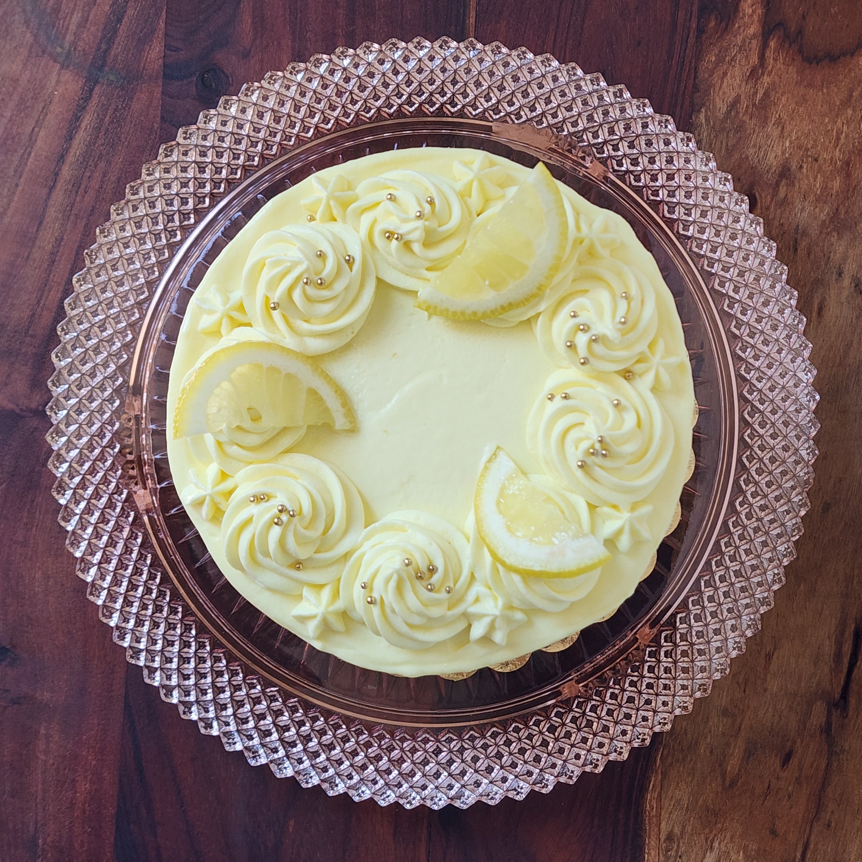 Luscious Lemon Chiffon Cake