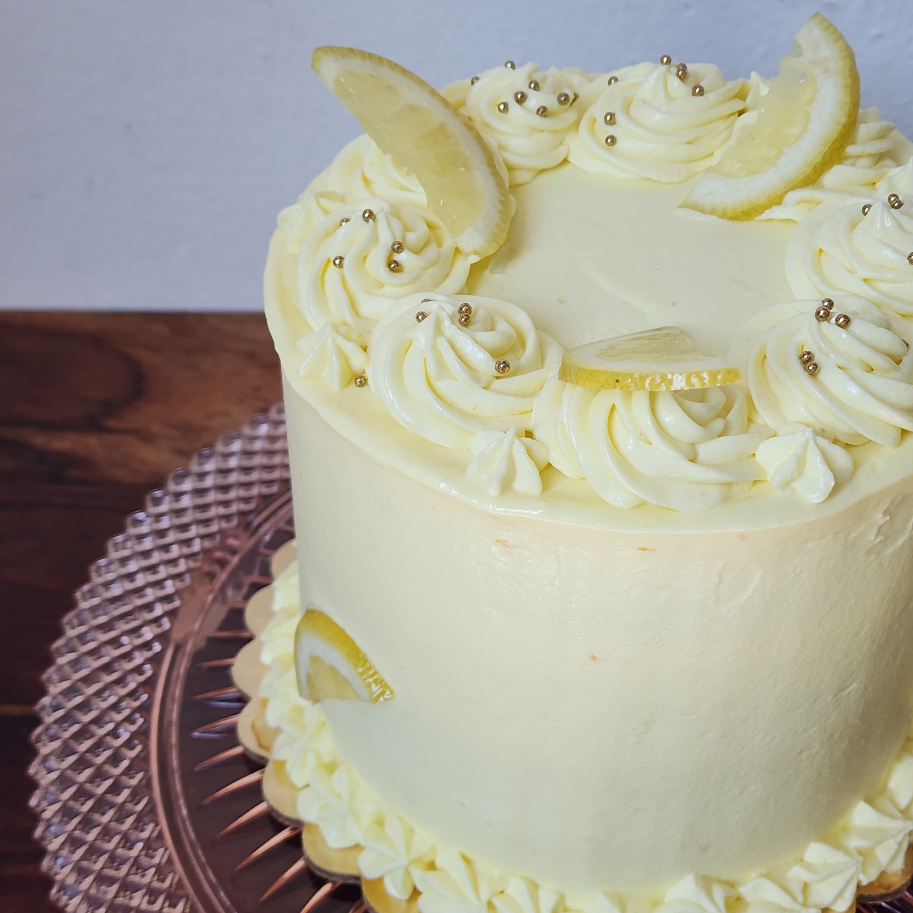 Luscious Lemon Chiffon Cake